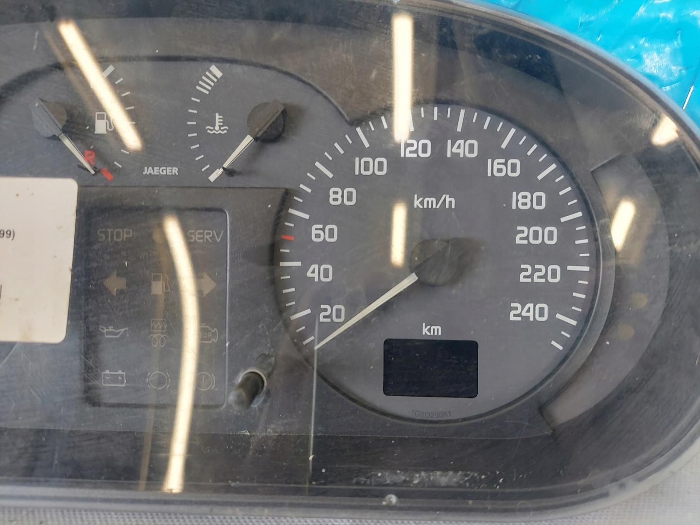 dials clock SCENIC and 1.9 DTI 8200038775