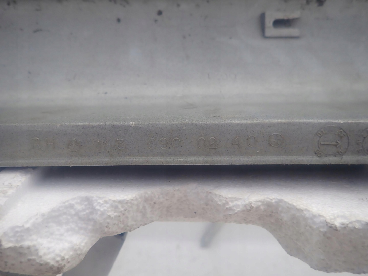 MERCEDES ML W163 threshold right moulding threshold right