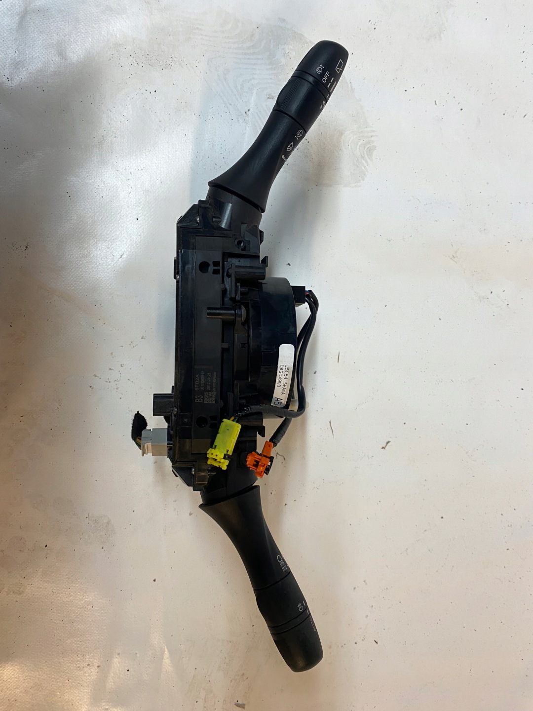 NISSAN MICRA K14 steering wheel levers and controls ring