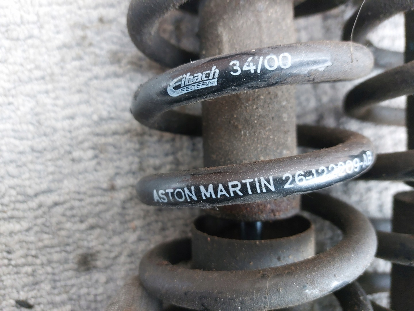 shock absorber spring rear part ASTON MARTIN VANTAGE DB7 01r