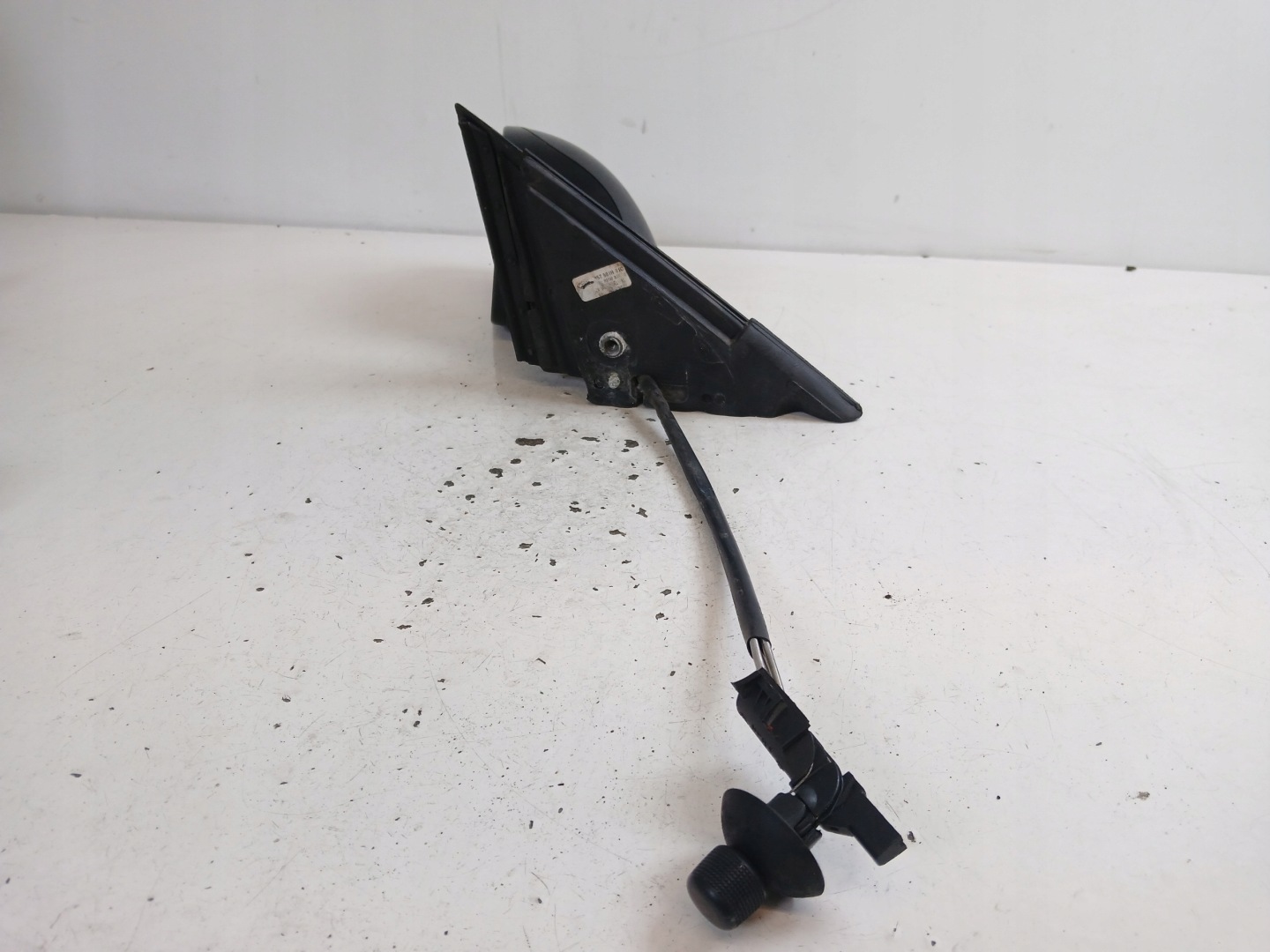 SEAT IBIZA III mirror left manually black,