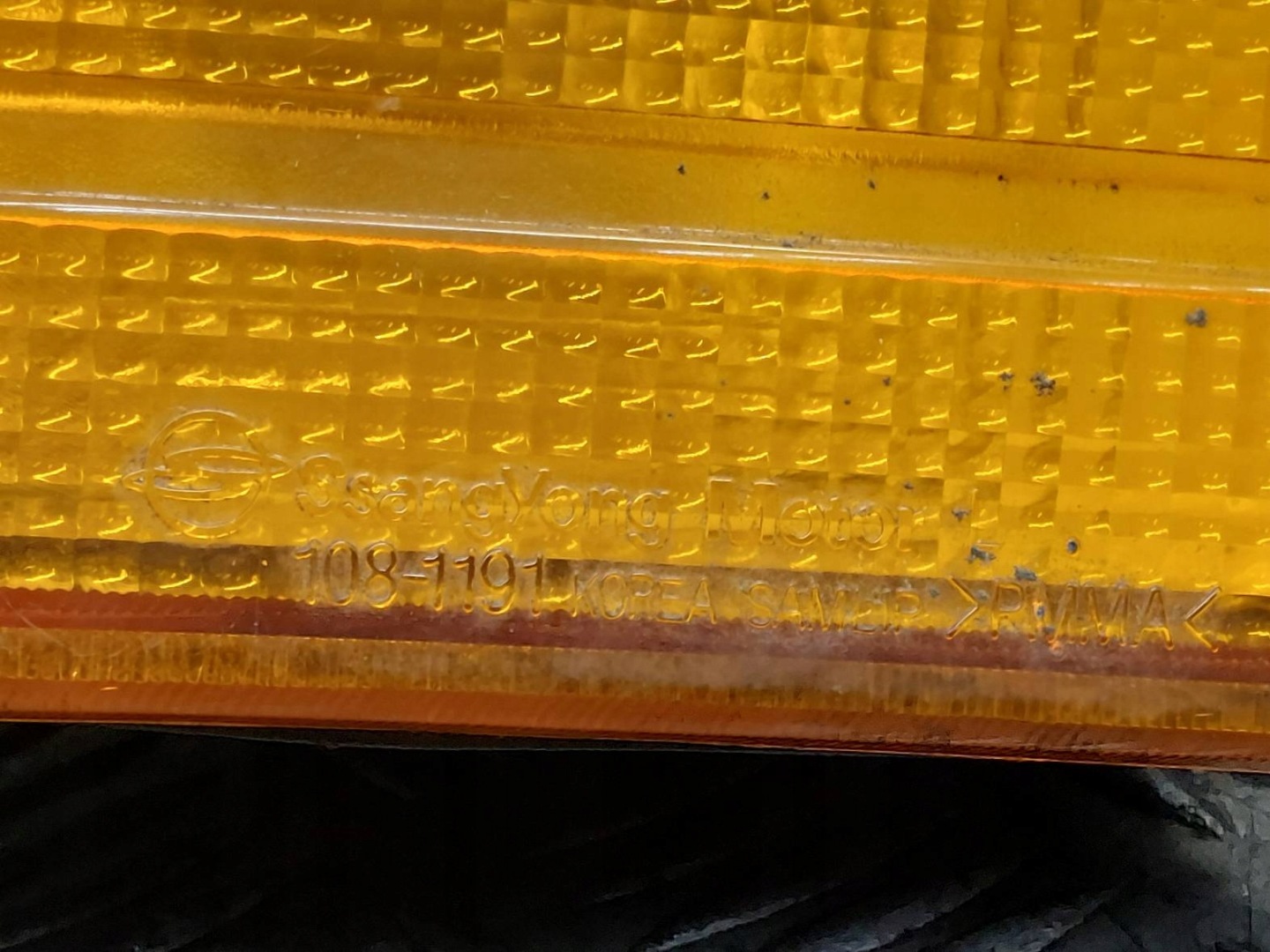 light left rear part SSANGYONG MUSSO and