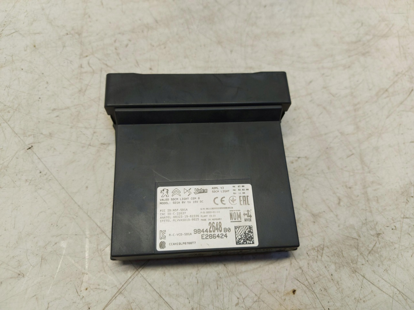 OPEL MOKKA B II module KEYLESS 9844264880