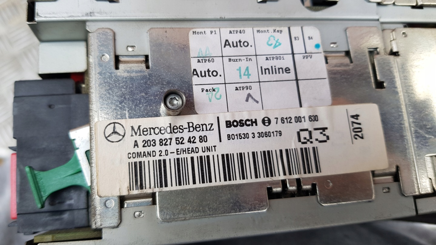 MERCEDES W203 NAVI Navigation RADIO