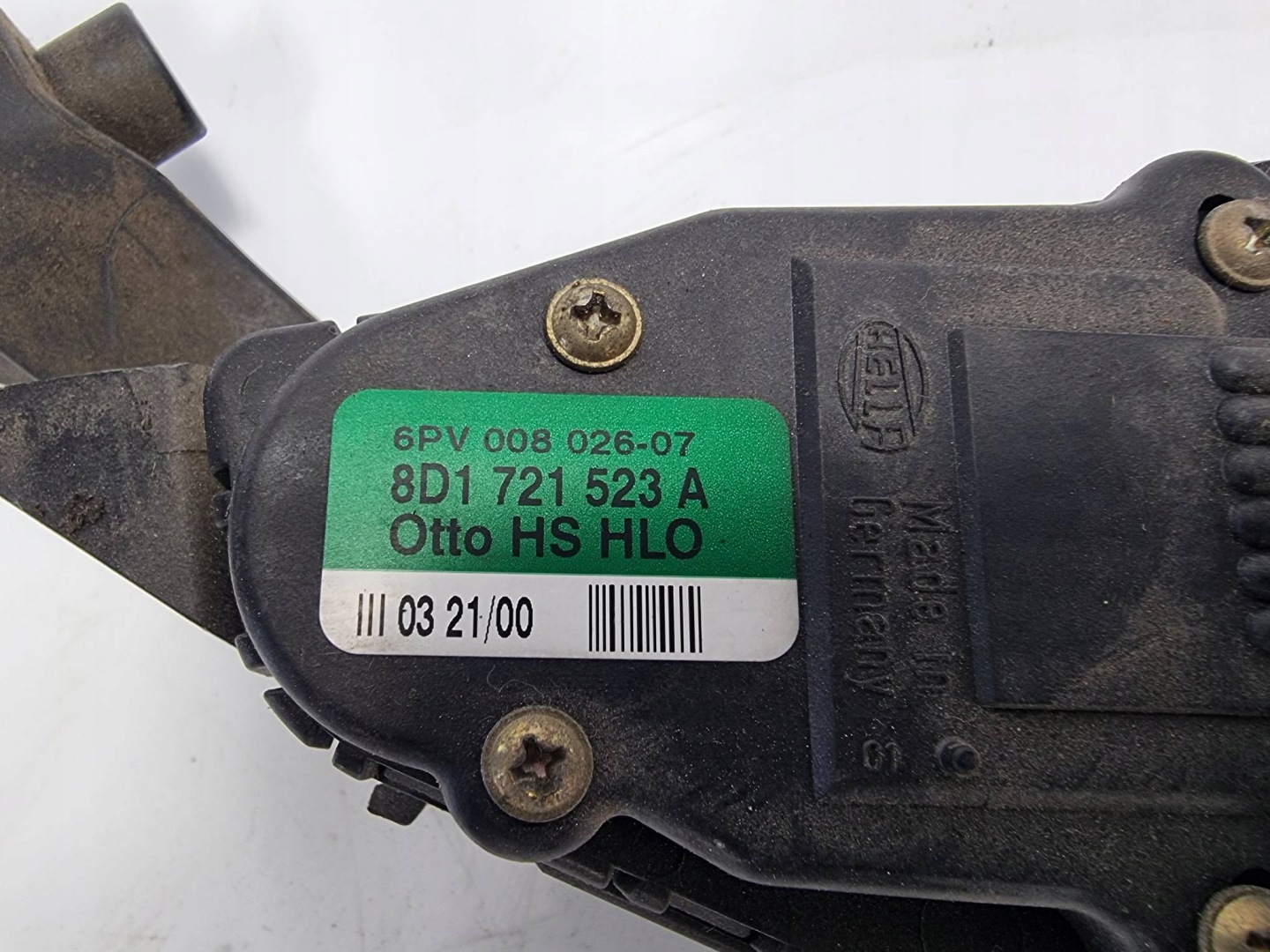 PEDAL 8D1721523A AUDI A4 B5