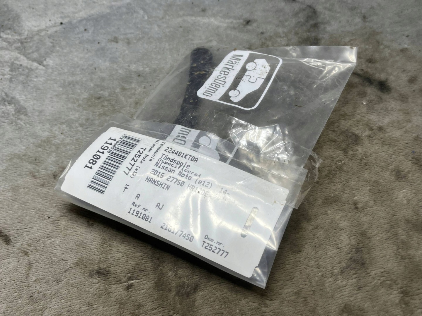 Bobine d’allumage Nissan Note (E12) 224481KT0A