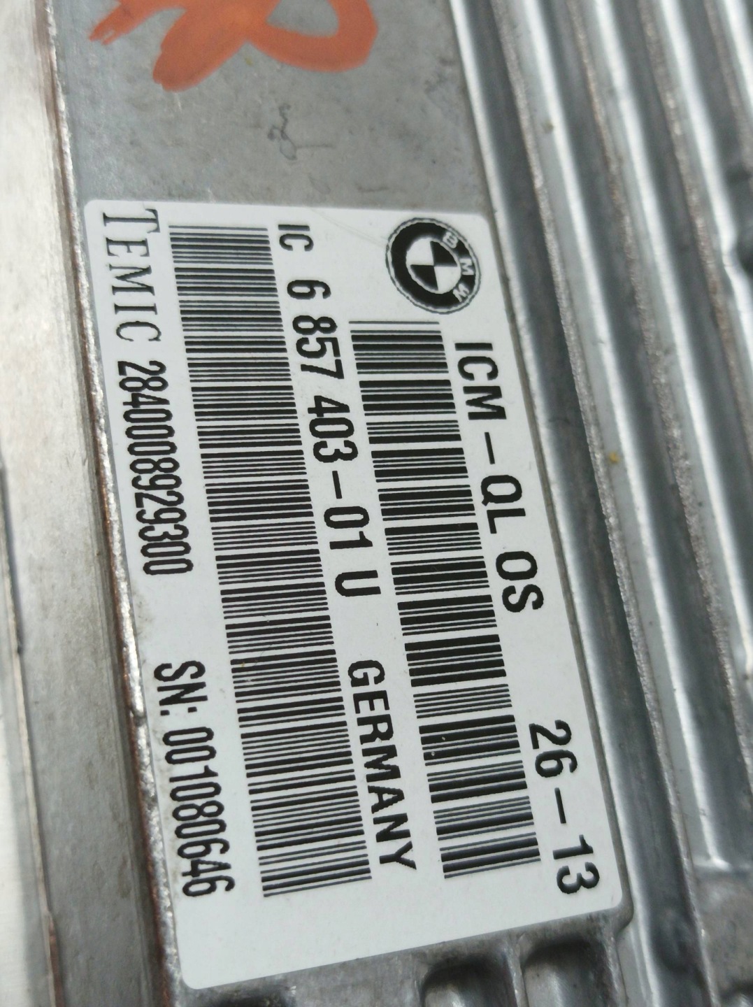 module 6857403 Bmw X6 et (2009-2014) E71