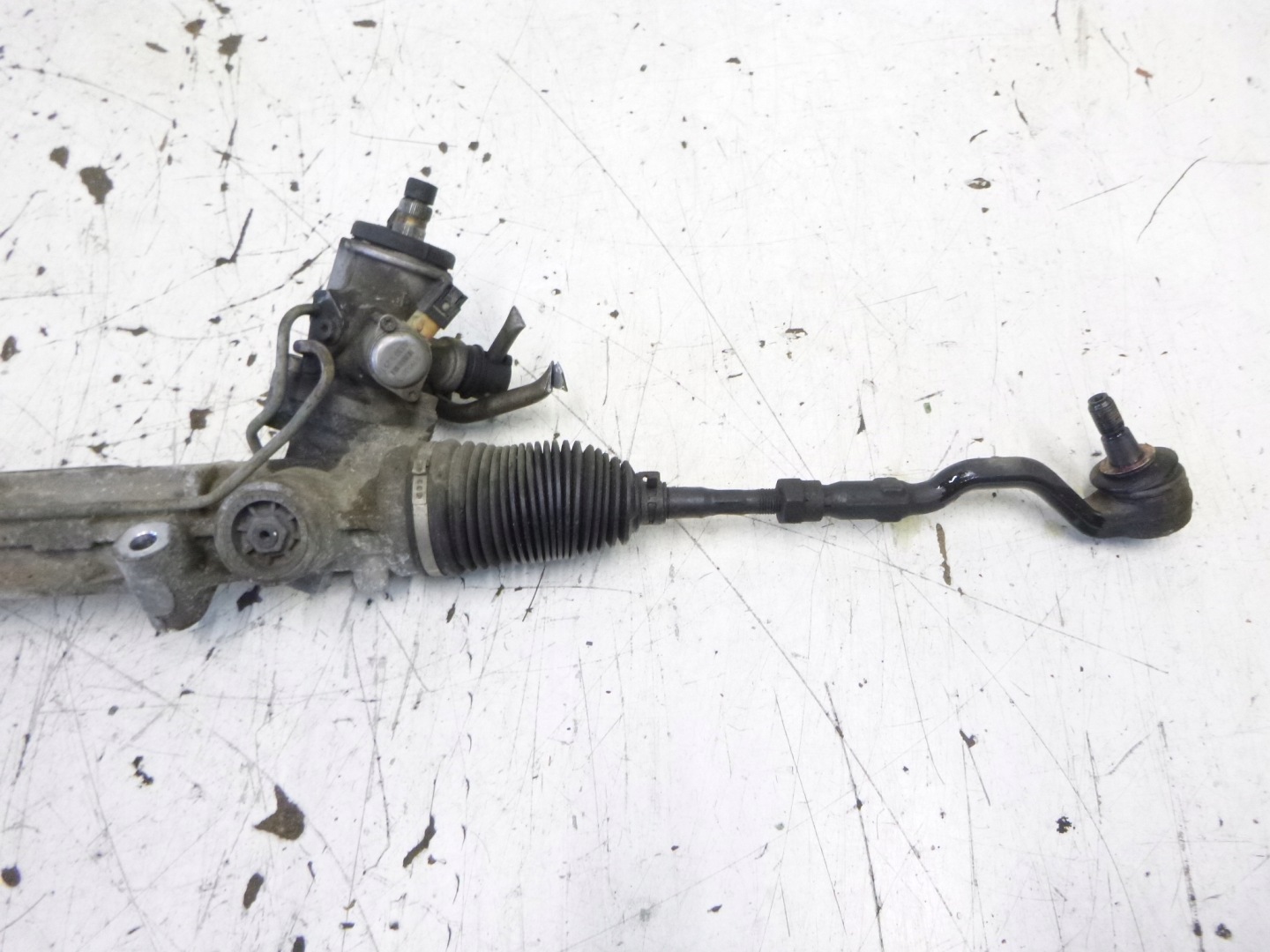 drag rod servo steering control BMW X3 E83 Lift 2.0 sd 2008r. + sensor