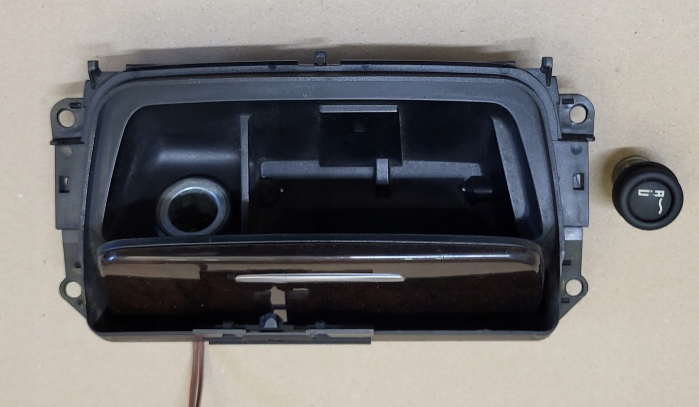 handschuhfach für aschenbecher DEKOR holz abdeckung, hutablage BMW 3 E90 E91 E92 1 E87 OE EU