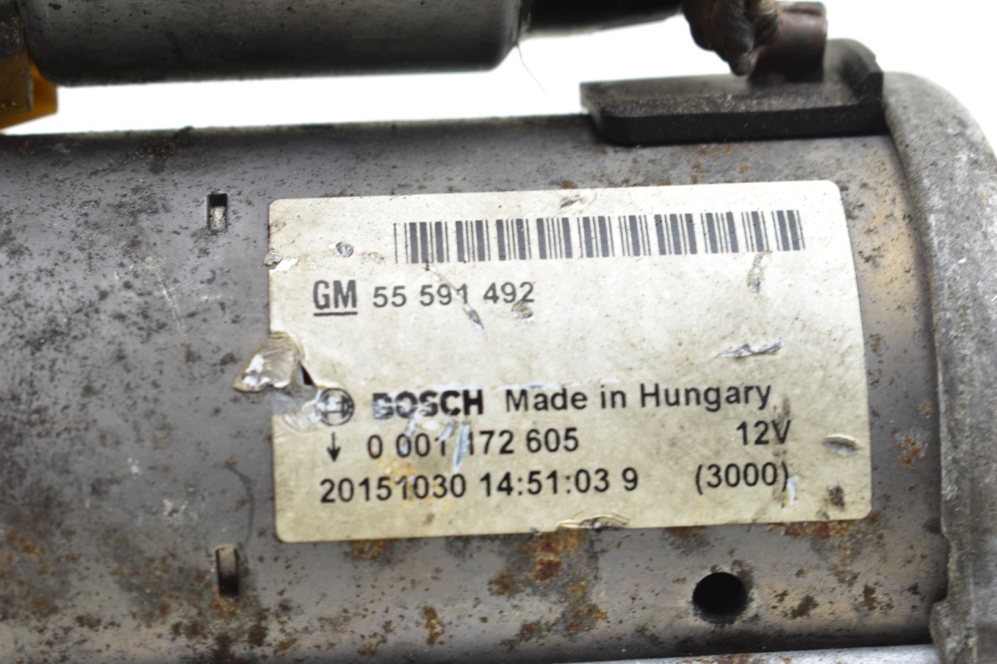 starter OPEL CORSA E MERIVA B ASTRA J 1.3 CDTI 0001172605 55591492