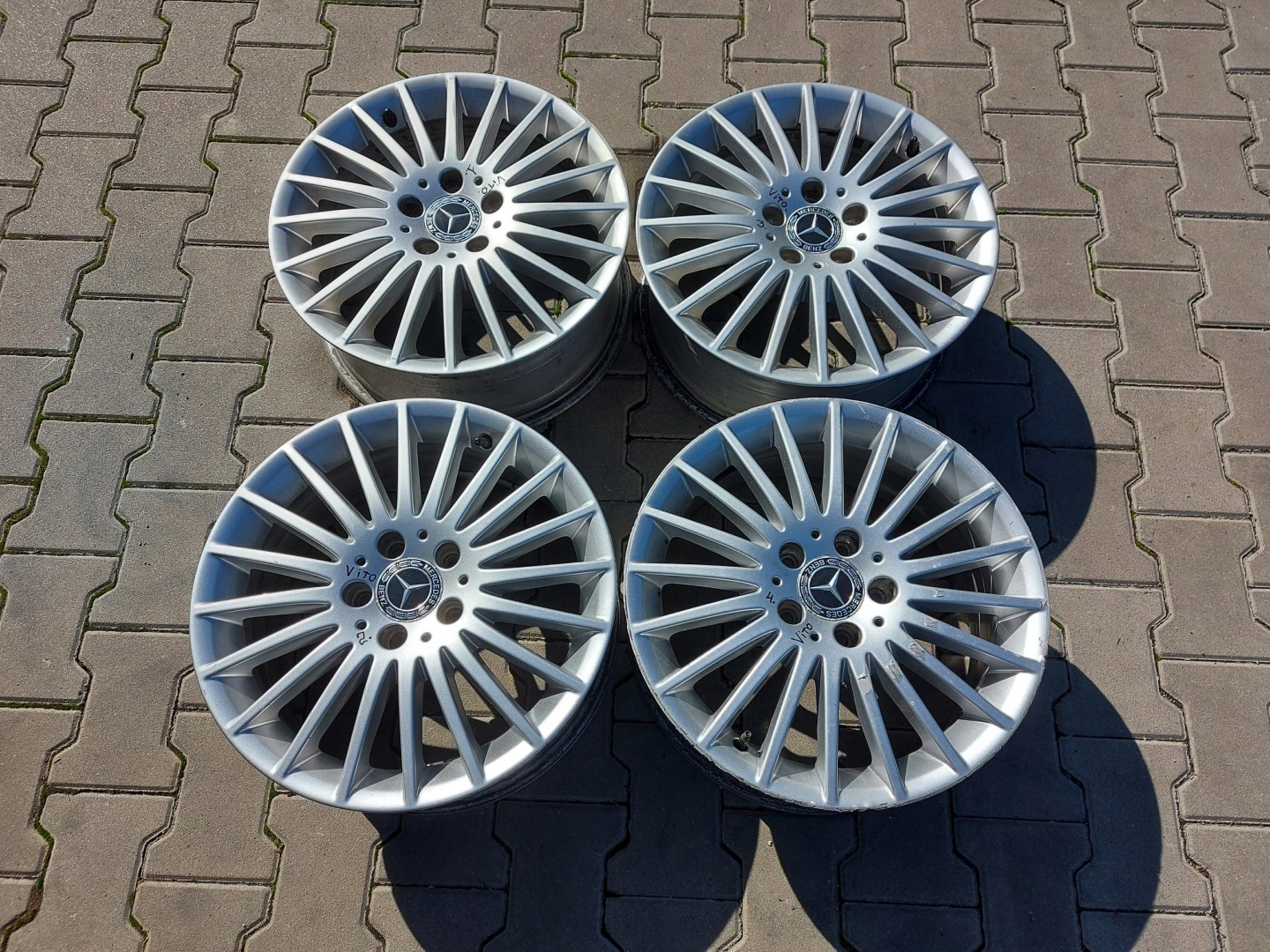 MERCEDES W447 V220d VITO disk disk 7x17 komplet A4474014900
