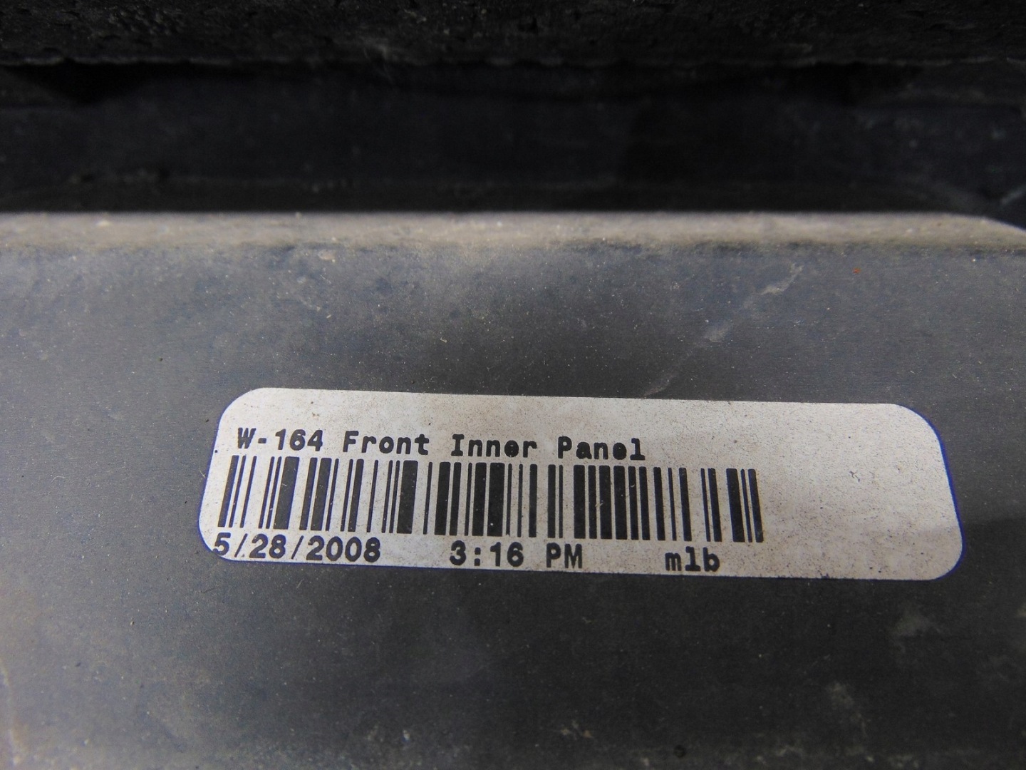 bumper front front MERCEDES ML W164 washer XENON