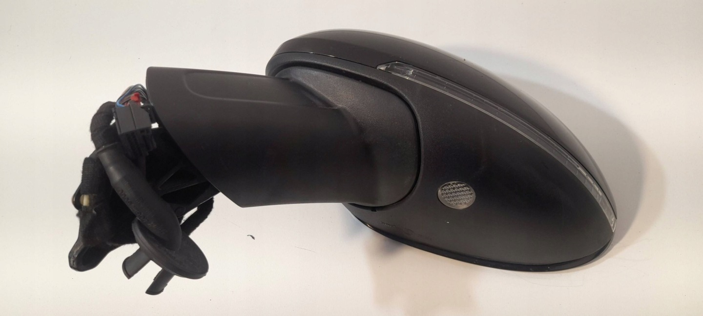 Porsche Macan 95B mirror left 15-PIN black metalic 021299 (S100)