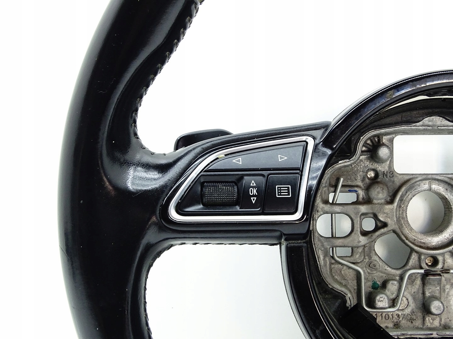 steering wheel, MULTI leather with shifting AUDI A6 C7 ALLROAD 4G0419091AK