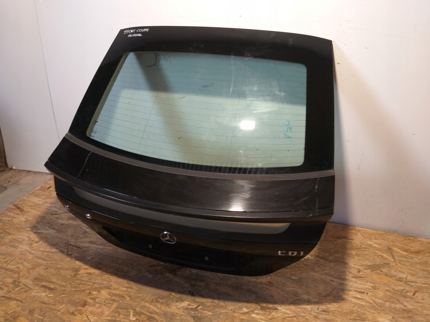 boot door Mercedes C-Klasa W203 Sportcoupe