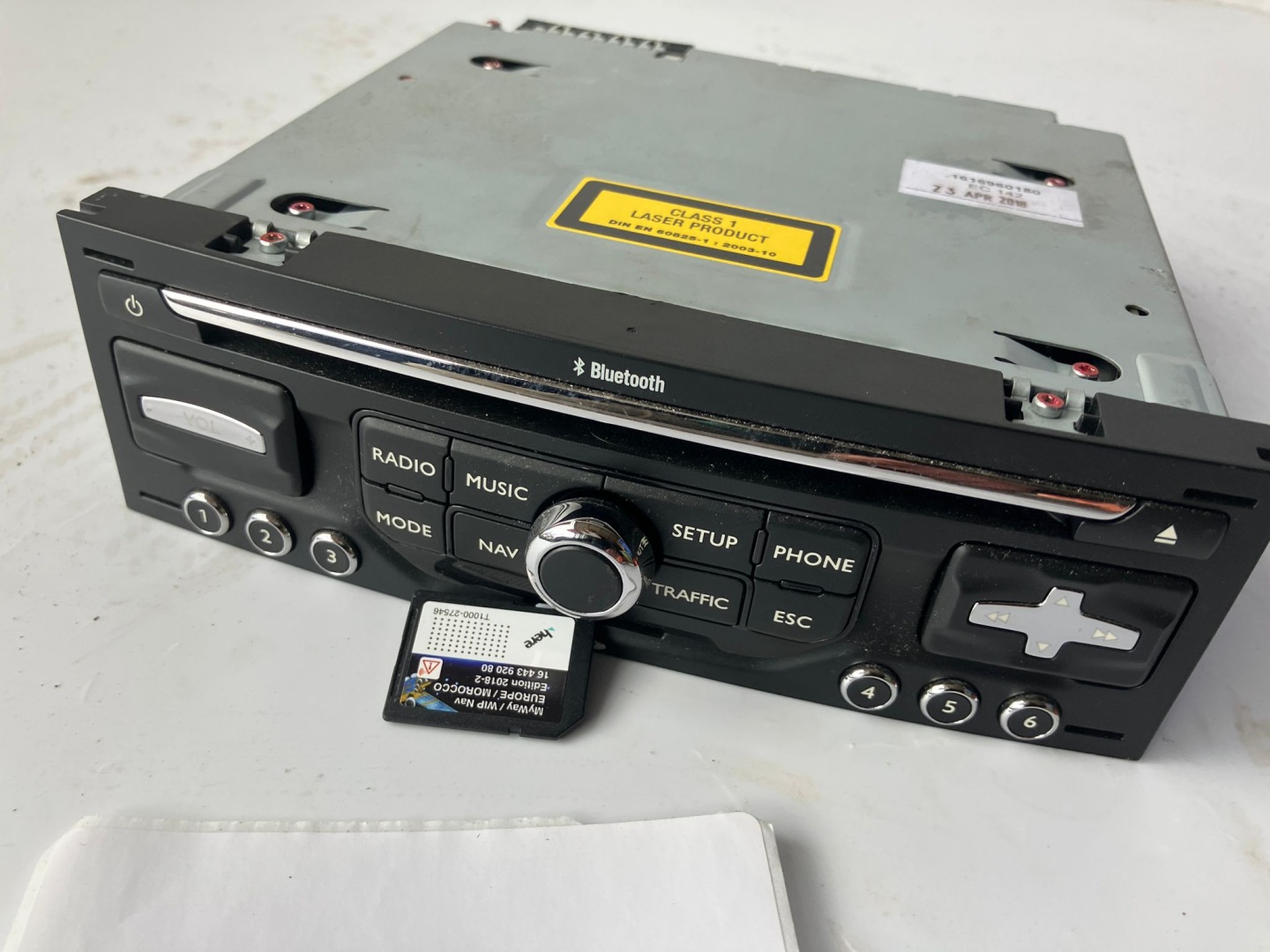 RADIO Navigation C3 II C5 III BE6426 RNEG 96661984XT