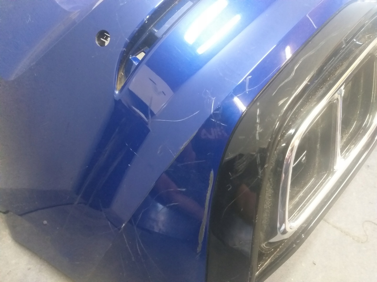 bumper rear part VW GOLF VIII 8 HB R LINE 5H0