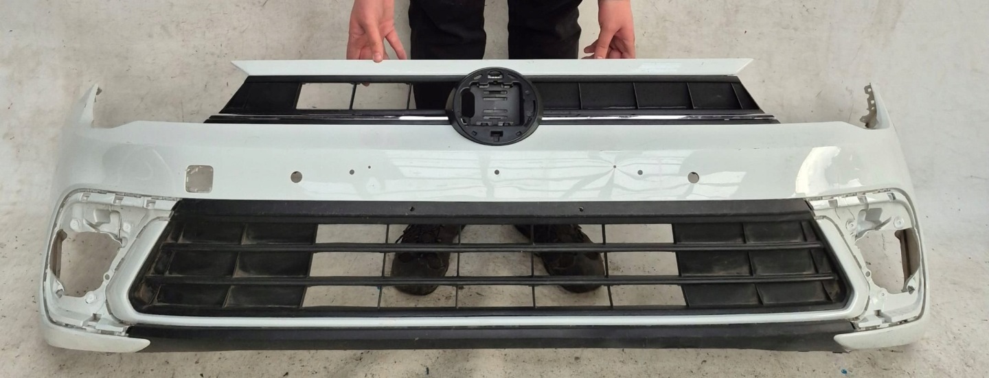 VW POLO VI 2G LIFT 21- bumper front front PDC 2GS807221H