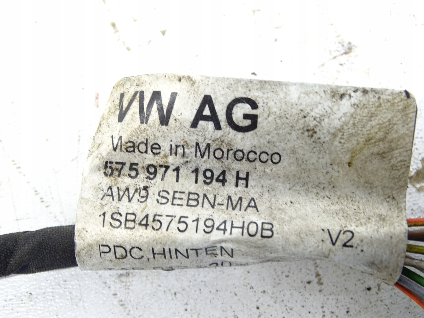 bundle wiring PDC rear SEAT ATECA 575971194H