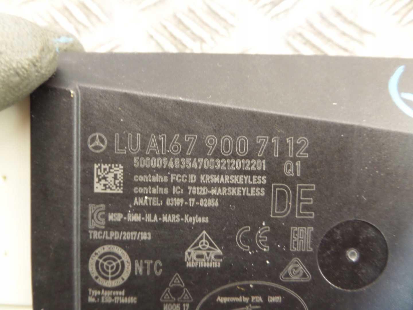 Mercedes V177 module control unit Keyless A1679007112