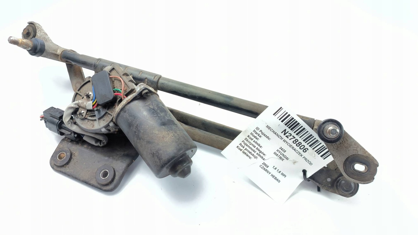 wiper mechanism front EU HYUNDAI MATRIX