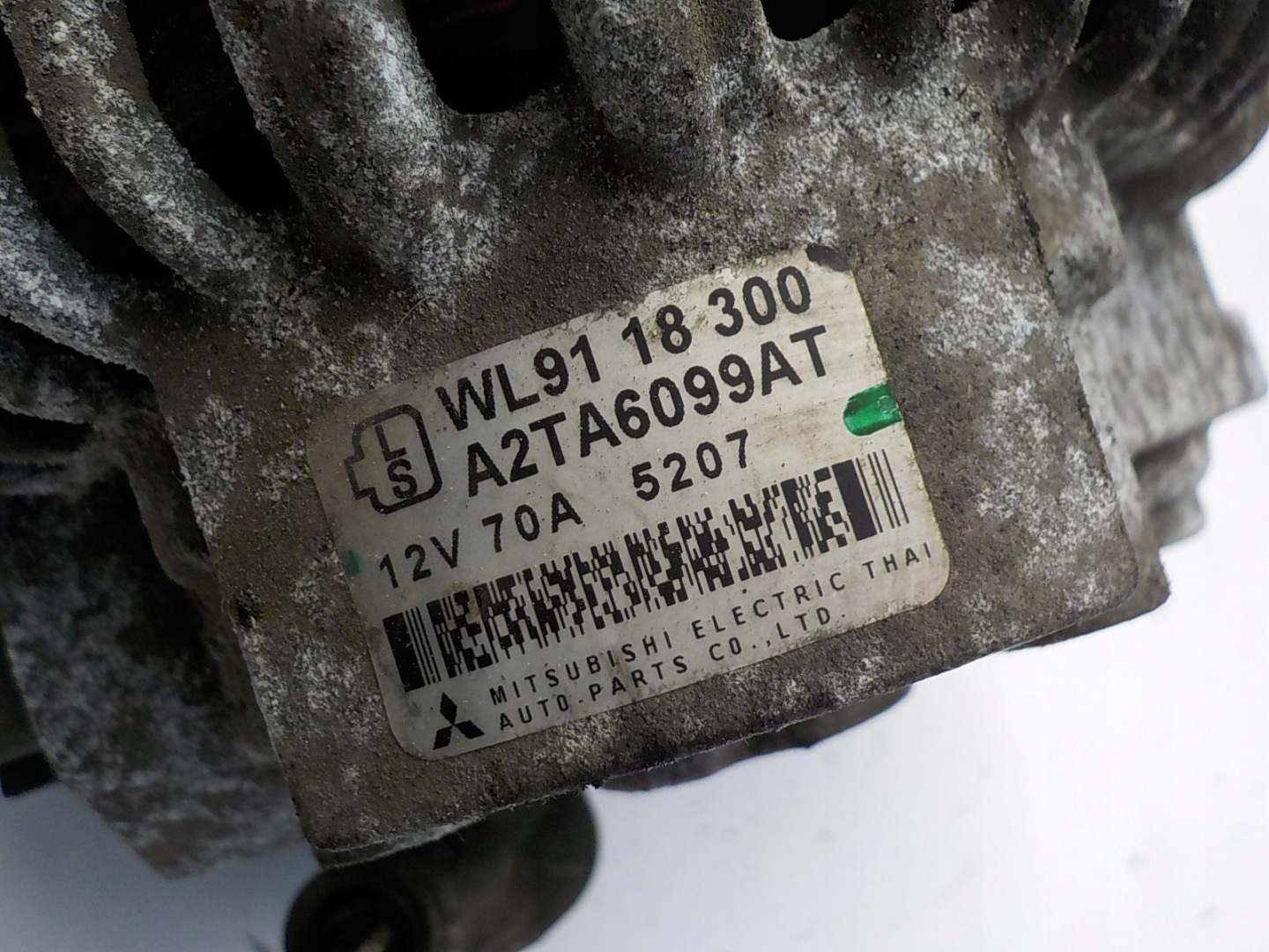 FORD RANGER MAZDA B2500 ALTERNATOR 2.5 TD WL9118300 A2TA6099AT