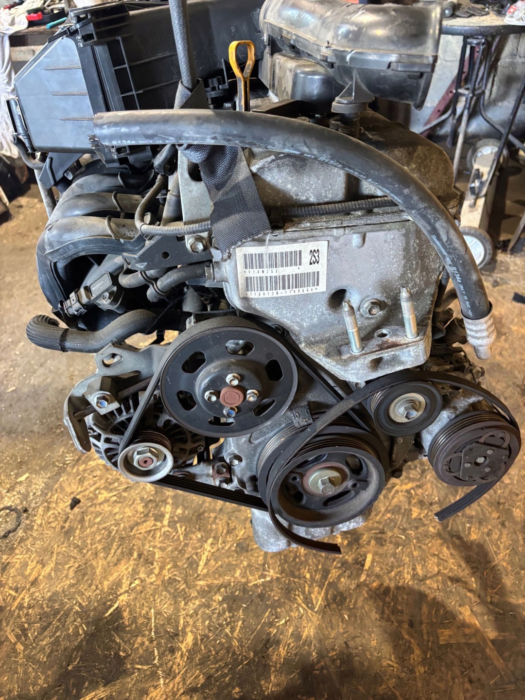 engine complete K12B 1.2 OPEL AGILA B SUZUKI SPLASH