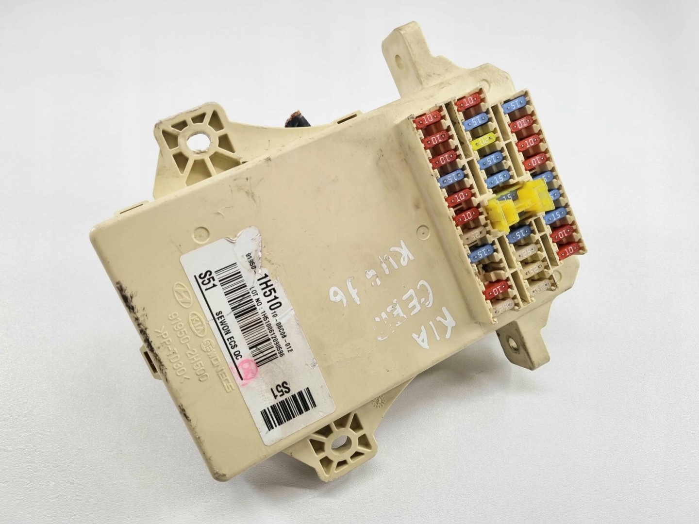 Module fusibles Kia Ceed ED 2008 91950-1H510