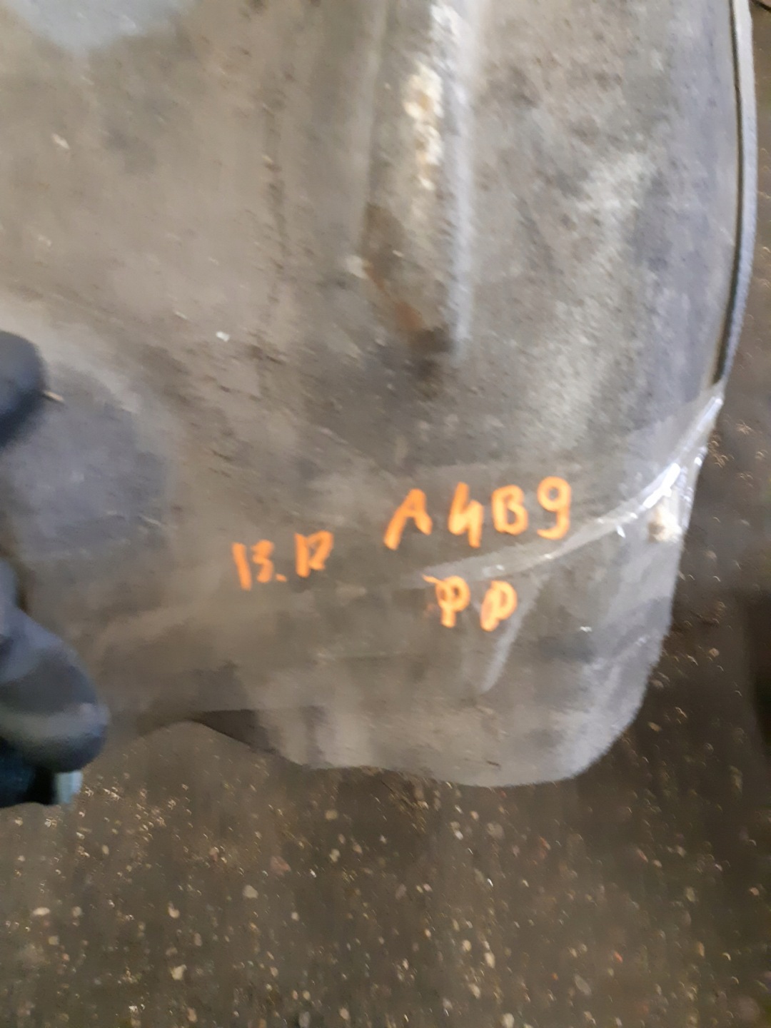 AUDI A4 B9 mudguard side wheels right front right front