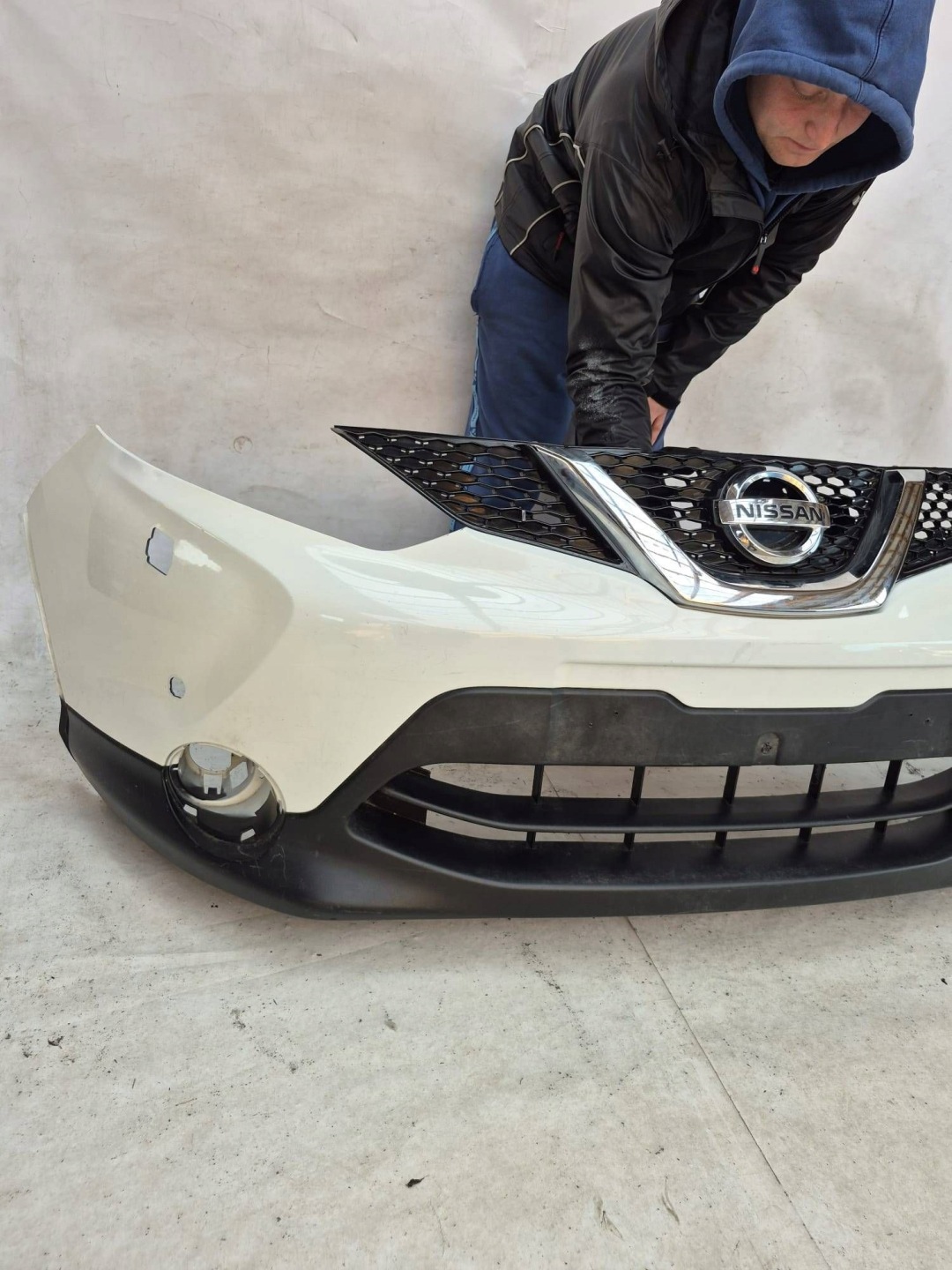 NISSAN QASHQAI II J11 13- bumper front front SPR PDC