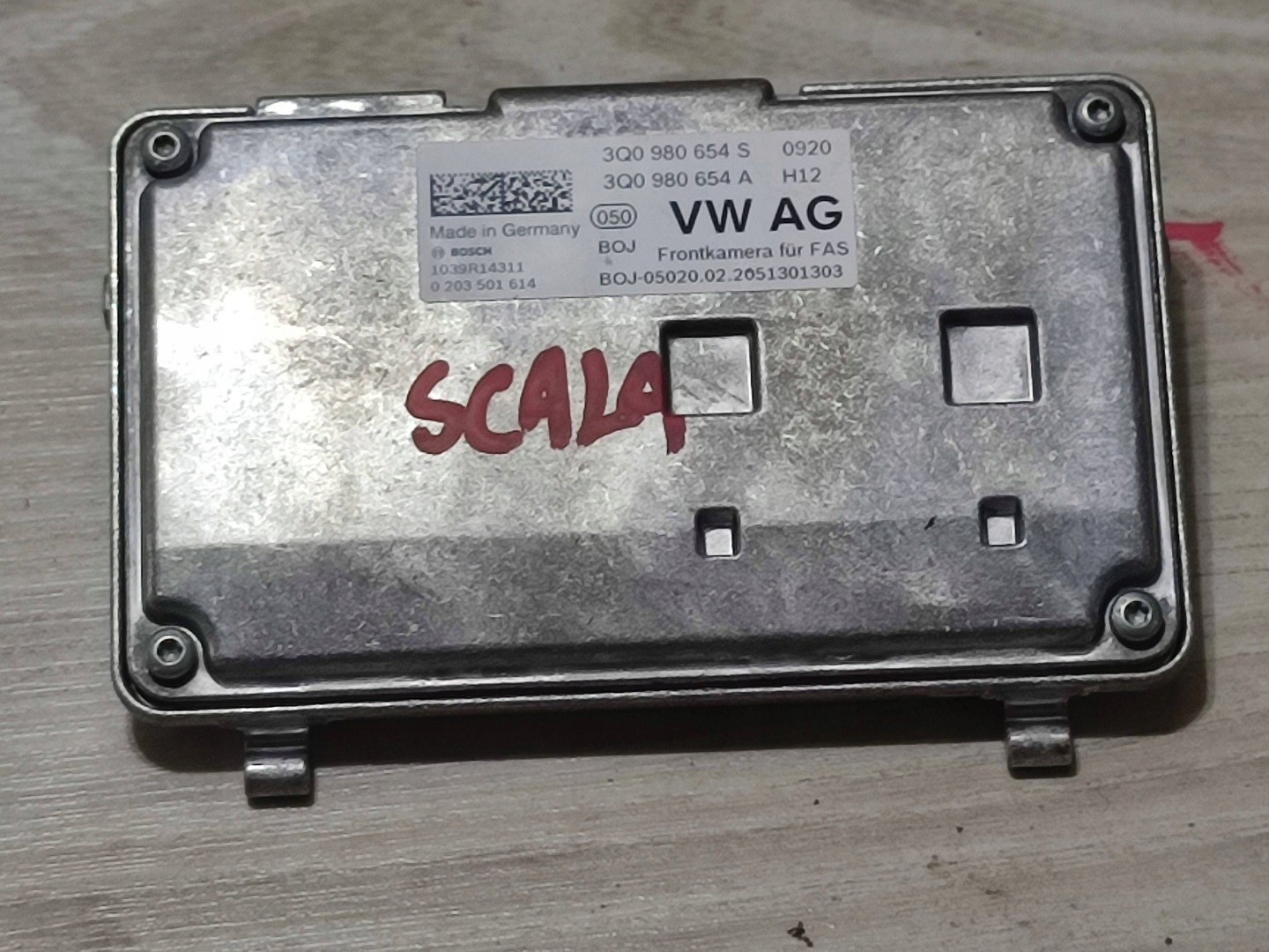 Skoda Scala 2020 Kamera windows przedniej / czolowej