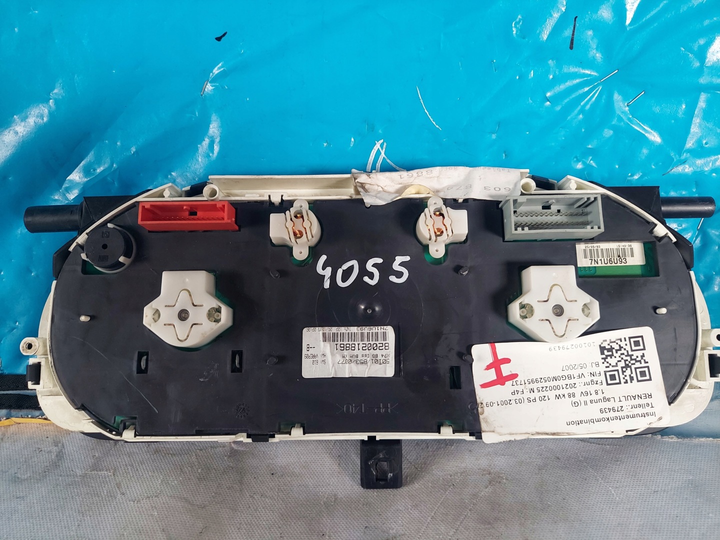 dials clock LAGUNA II 1.8 16V 8200218861