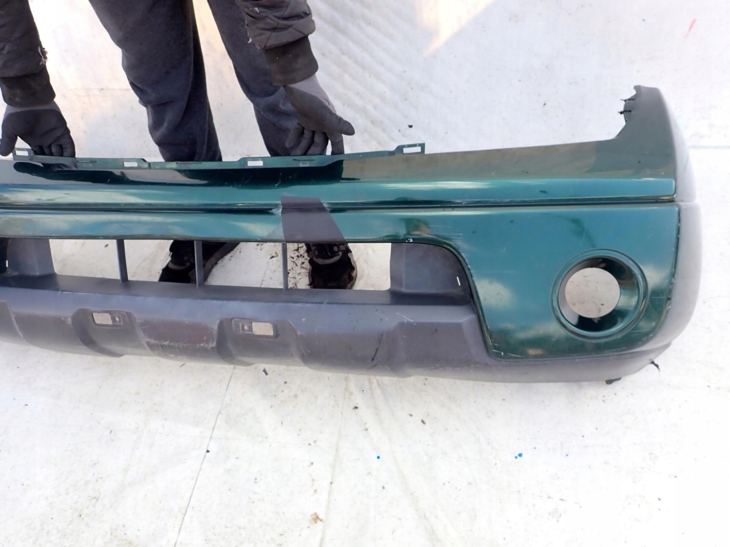 NISSAN NAVARA III 05-10 bumper front front