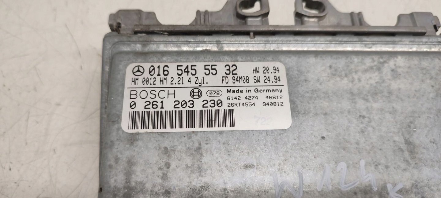 Centralina computer Motore Mercedes W124 2,2b
