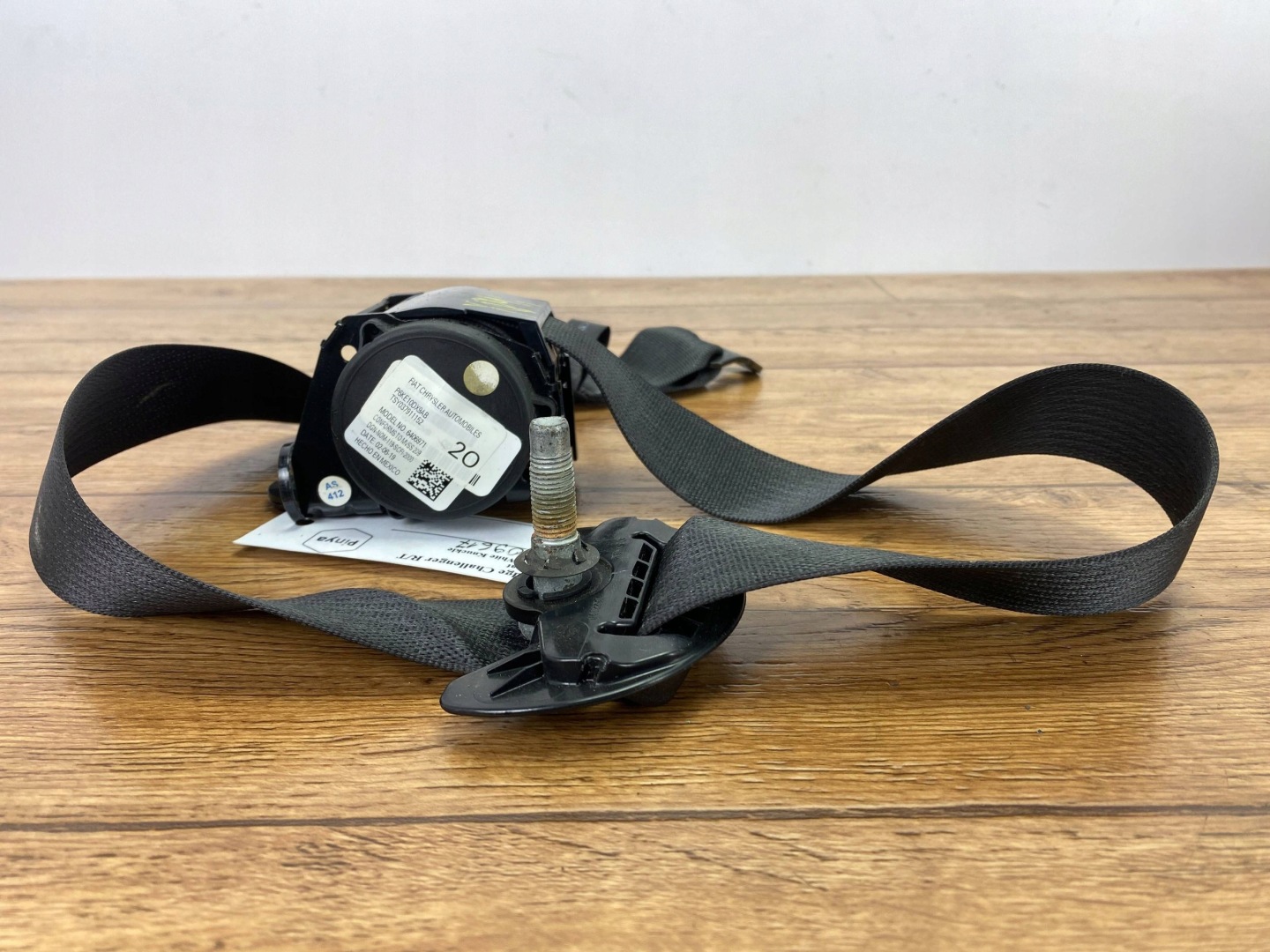 hinten Gurten Sicherheits Dodge Challenger 2015+