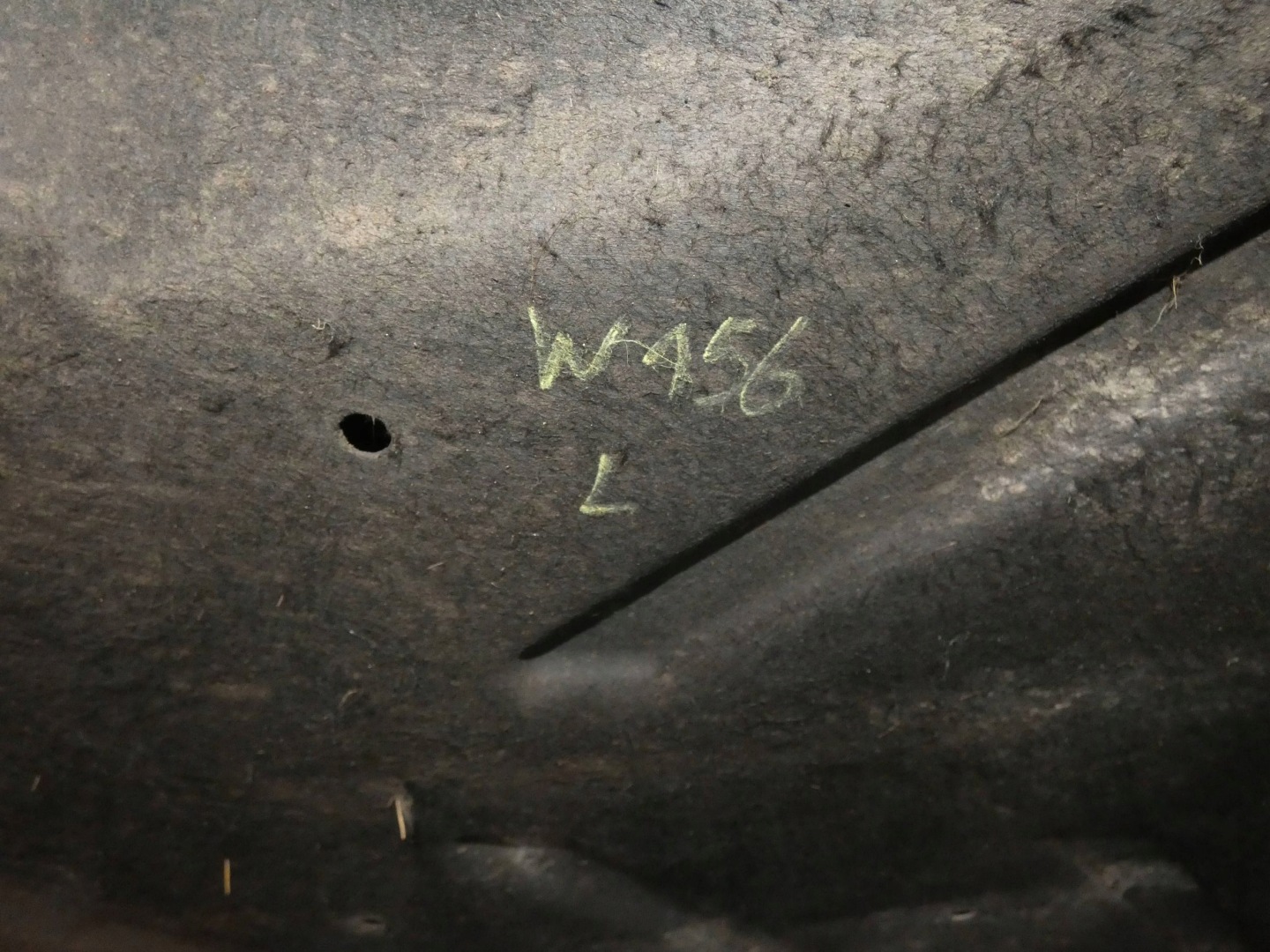 MERCEDES GLA W156 cover chassis left lower