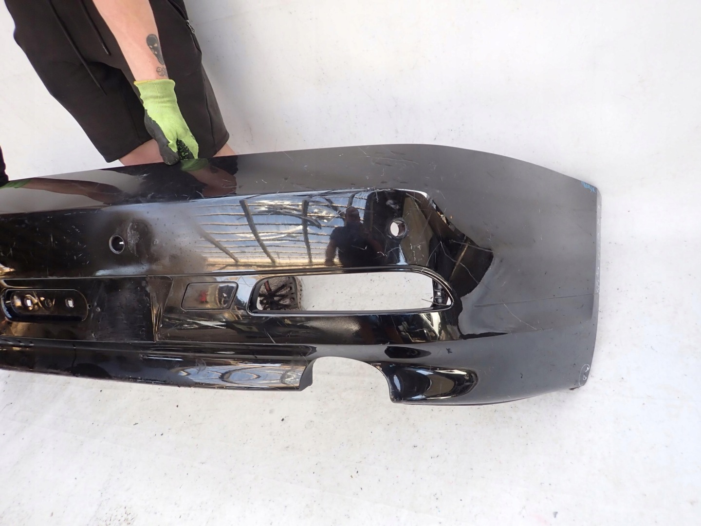 BMW 6 and 1 E63 E64 03-06 bumper rear part rear PDC