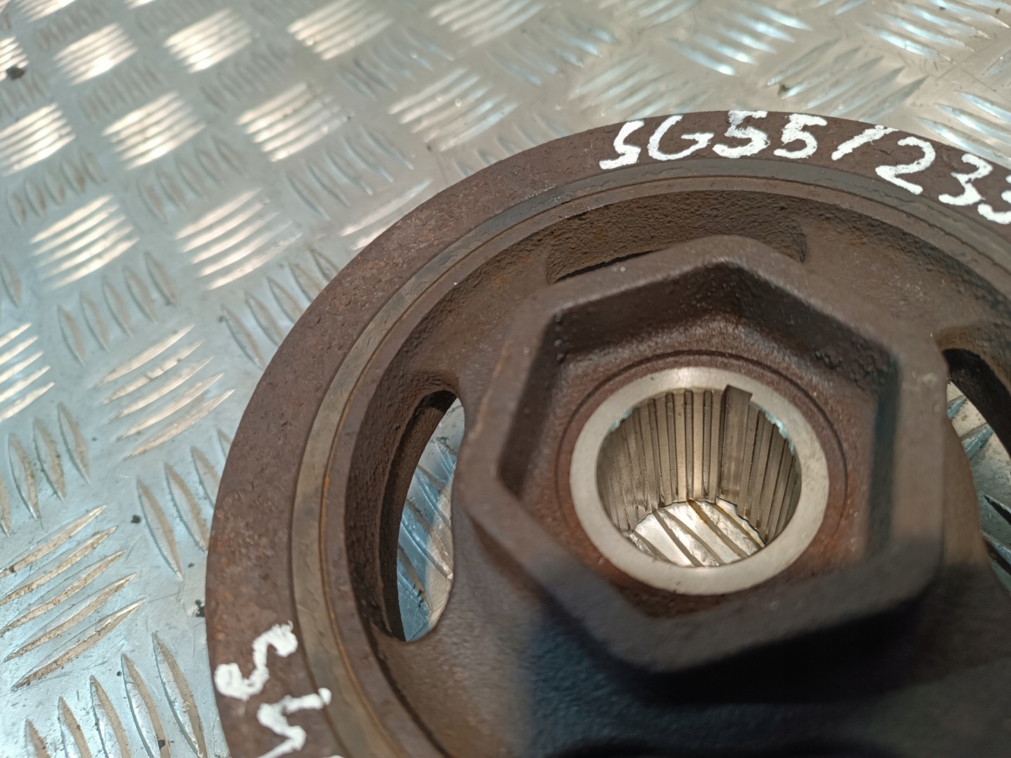 crank pulley HONDA CIVIC VIII 2007r 1.8VTEC
