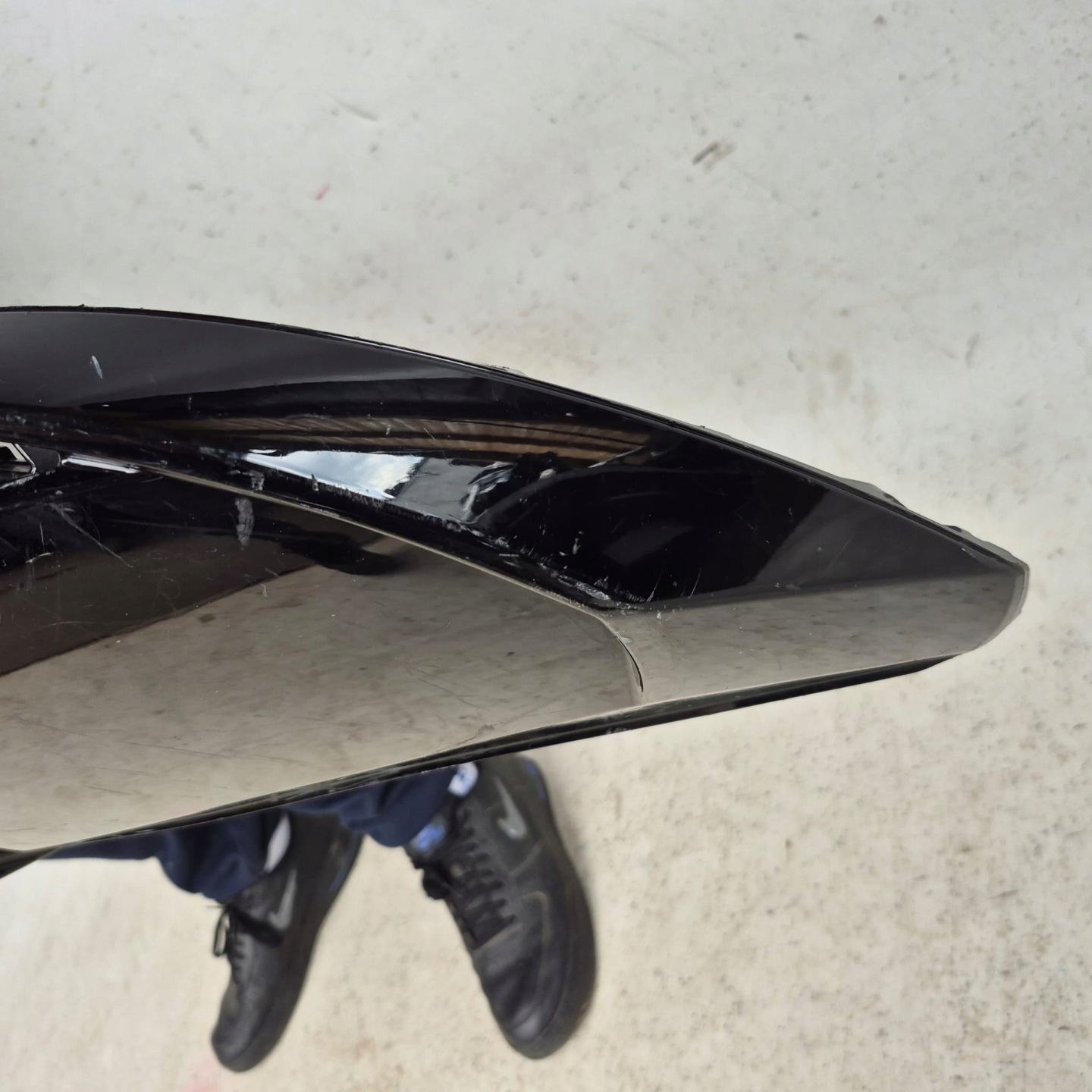 AUDI Q4 E-TRON S-LINE 19- SPOILER accessori Paraurti posteriore 4KE807835C