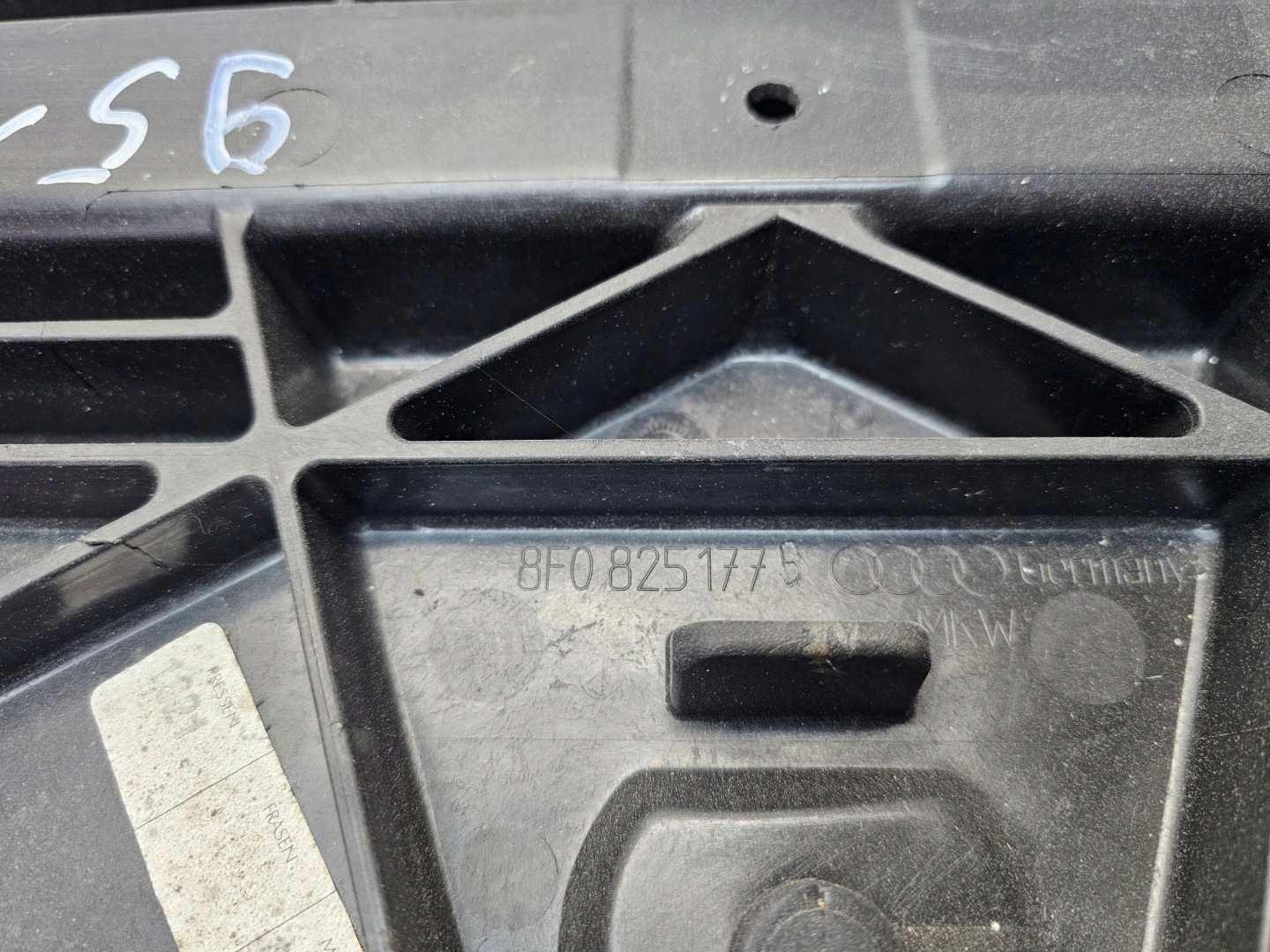 Abdeckung heckklappe kofferraumdeckel Blende Abdeckung dach AUDI A5 CABRIO LZ9Y 8F0825177B
