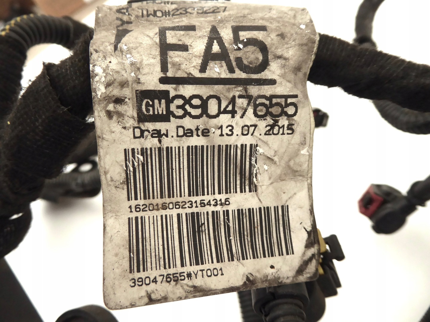bundle of the engine OPEL ASTRA 5 K 1.6 CDTI B16DTE