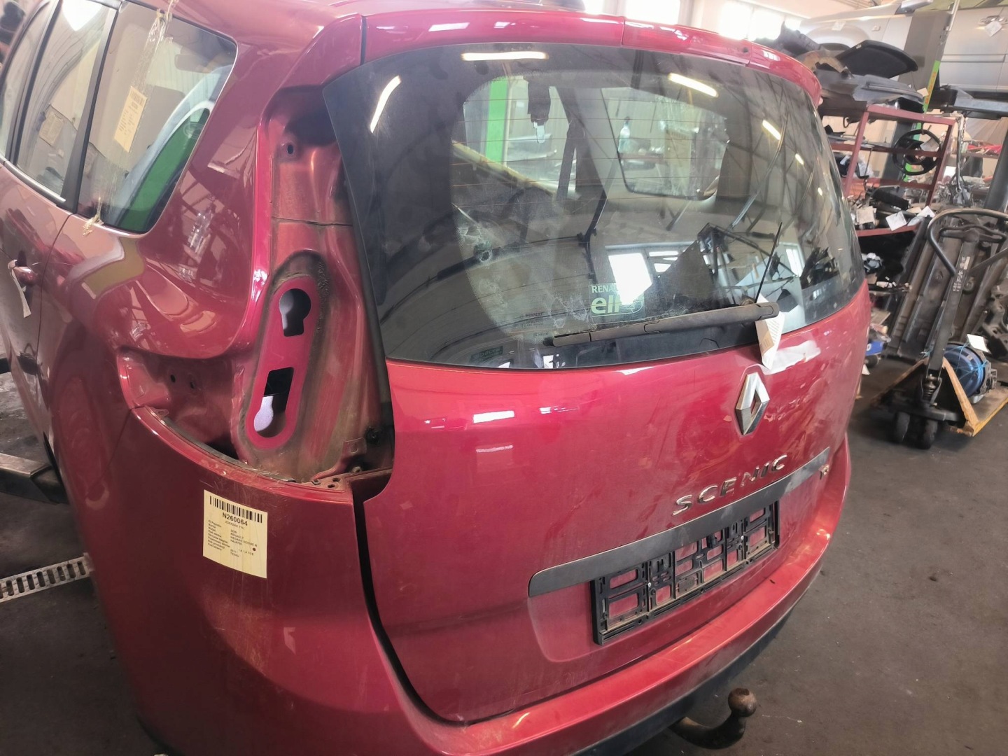 trunk door boot TENNJ RENAULT MEGANE SCENIC III
