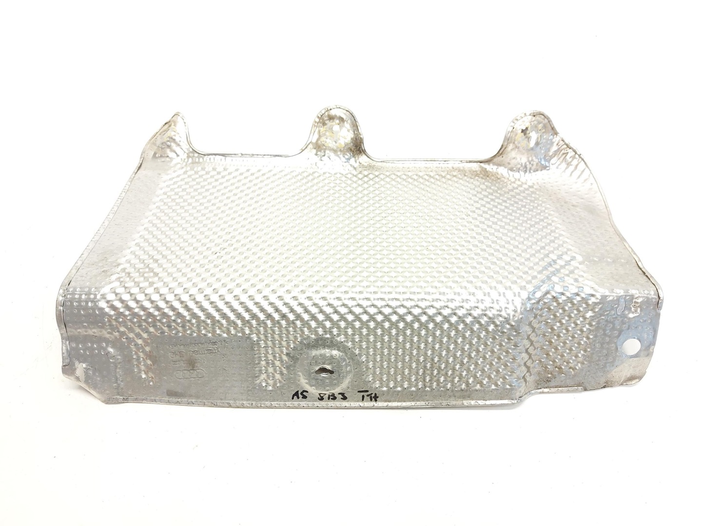 AUDI A5 8B3 B10 AVANT Blende Abdeckung termiczna des Auspuffs mitte 8B3825725