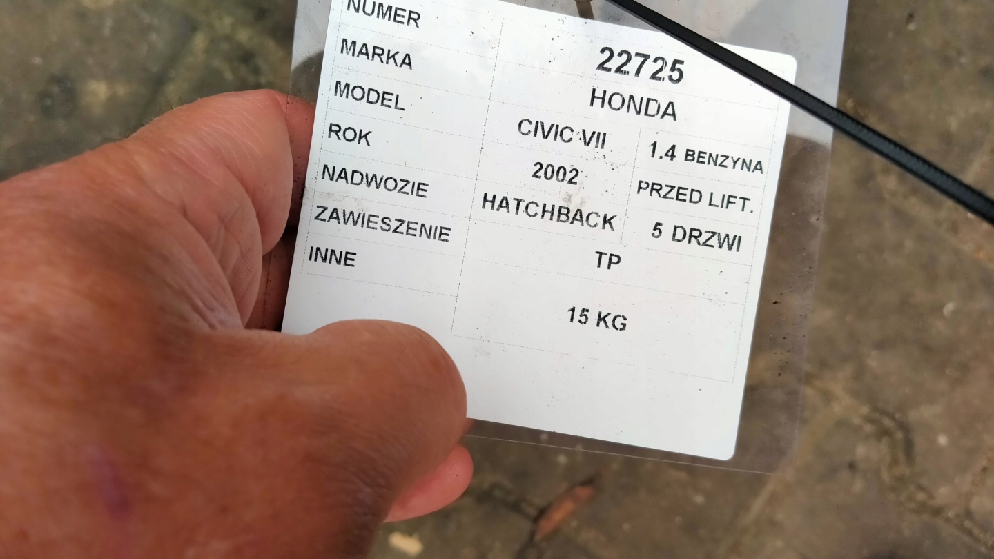 Honda Civic VII sususpension rear. right