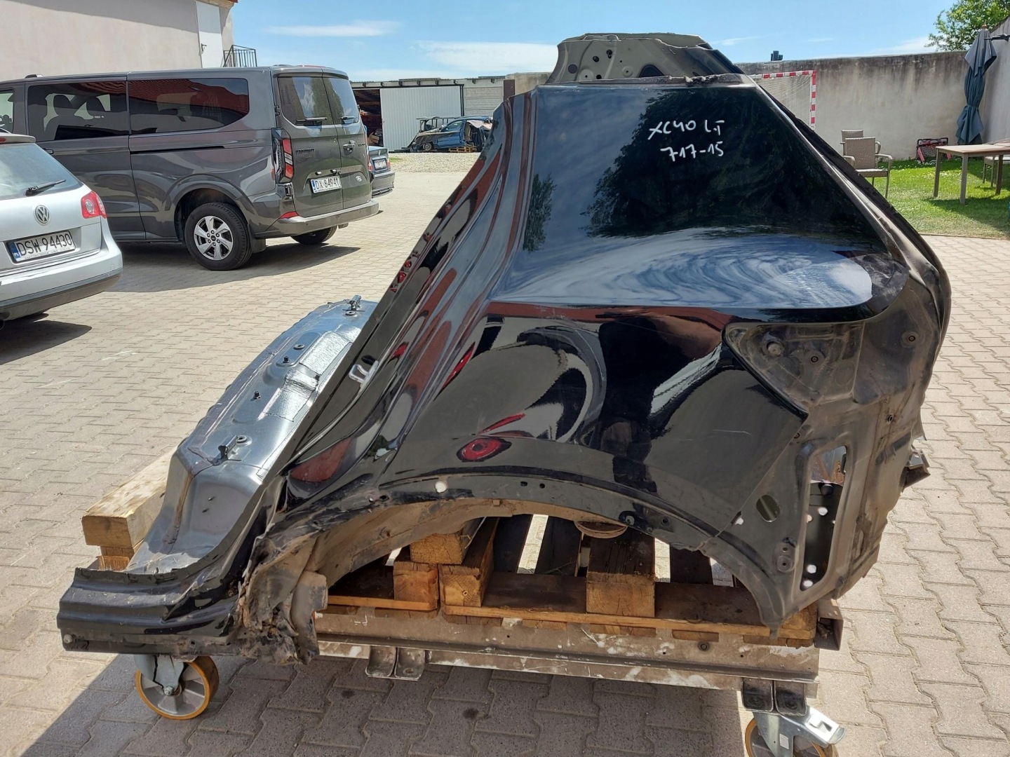 VOLVO XC40 D3 parafango longherone posteriore sinistra 717-15