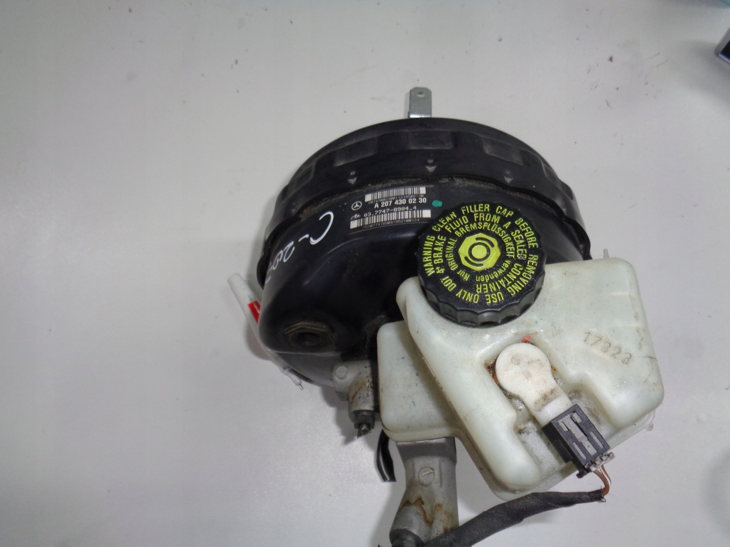MERCEDES E W207 C207 pump brake servo 09-16r
