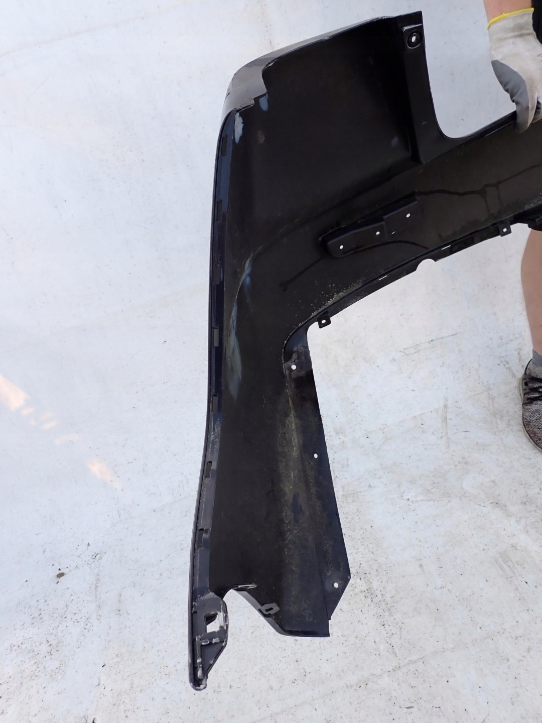 MITSUBISHI LANCER EVO X 07- bumper rear part rear