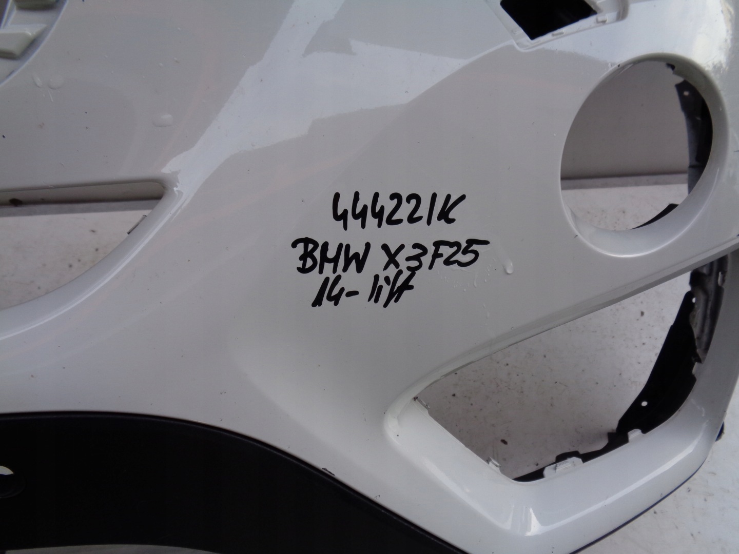 front bumper BMW X3 F25 14- LIFT NR 44422
