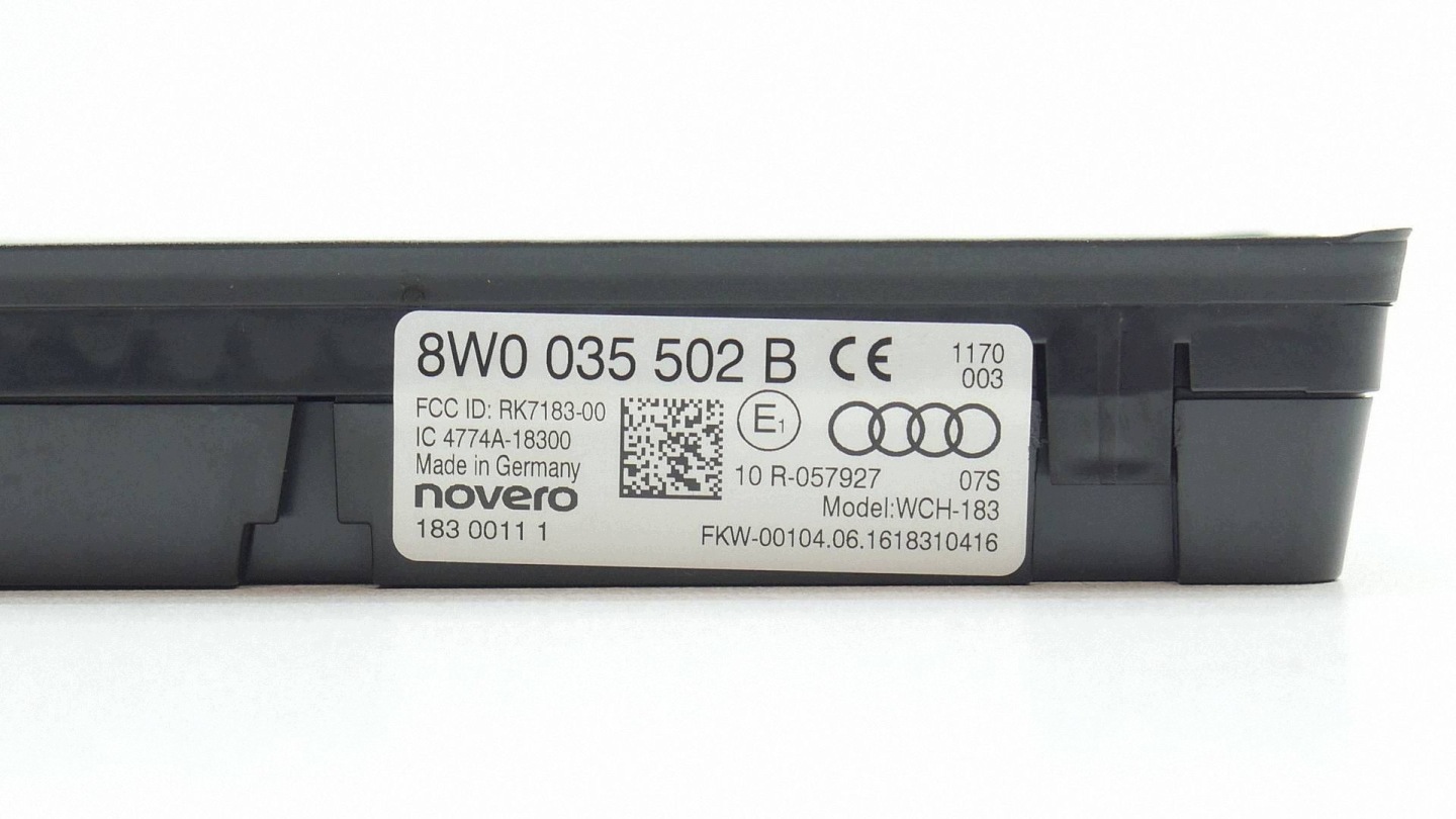 LADOWARKA INDUKCYJNA modulo LADOWANIA AUDI A4 B9 8W 8W0035502B