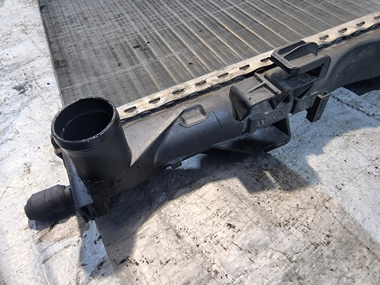 water cooler RENAULT LAGUNA II 1.9 DCI 02r